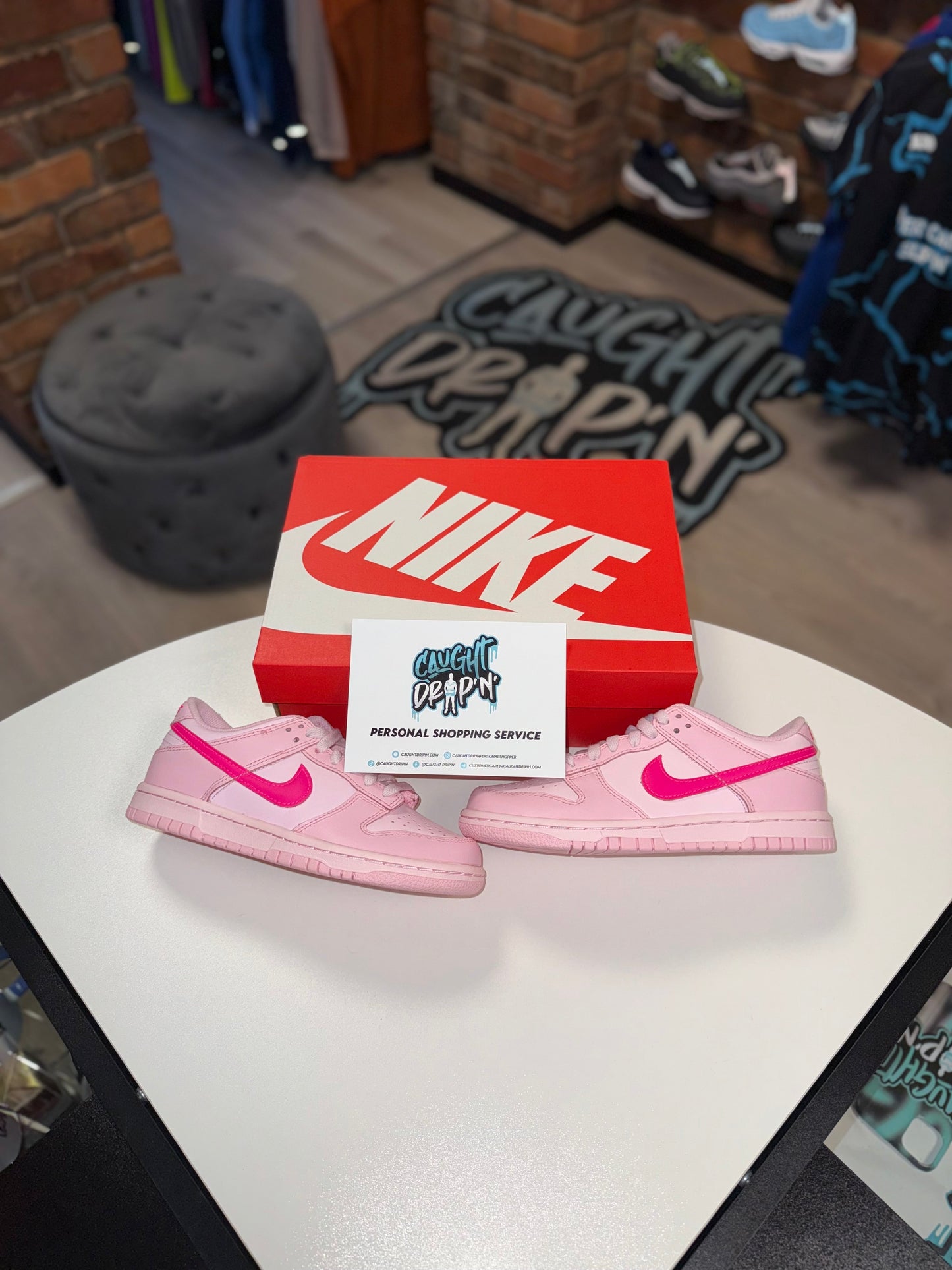 Nike Dunk Low Triple Pink GS