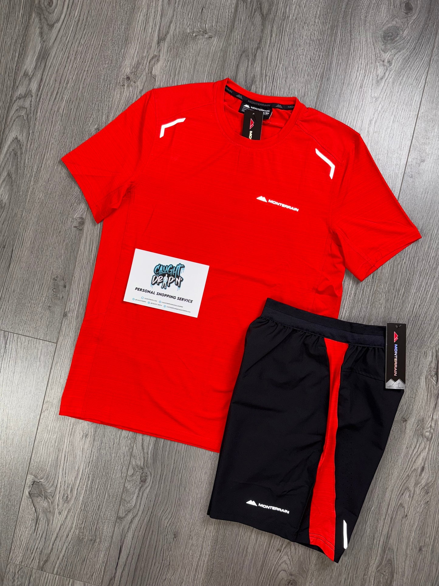 Monterrain 3.0 Running Set Red | Black