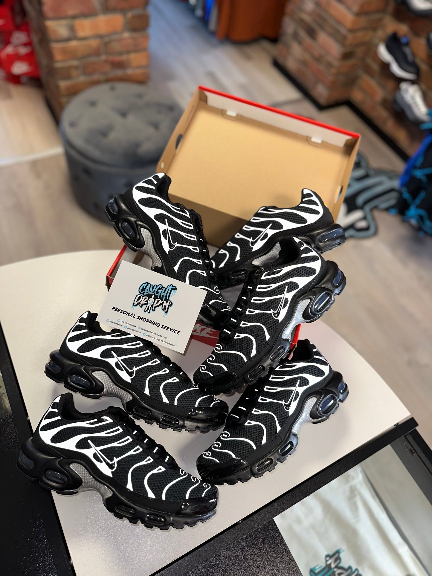 Nike Air Max Plus TN Premium Black | Reflective Silver 2024