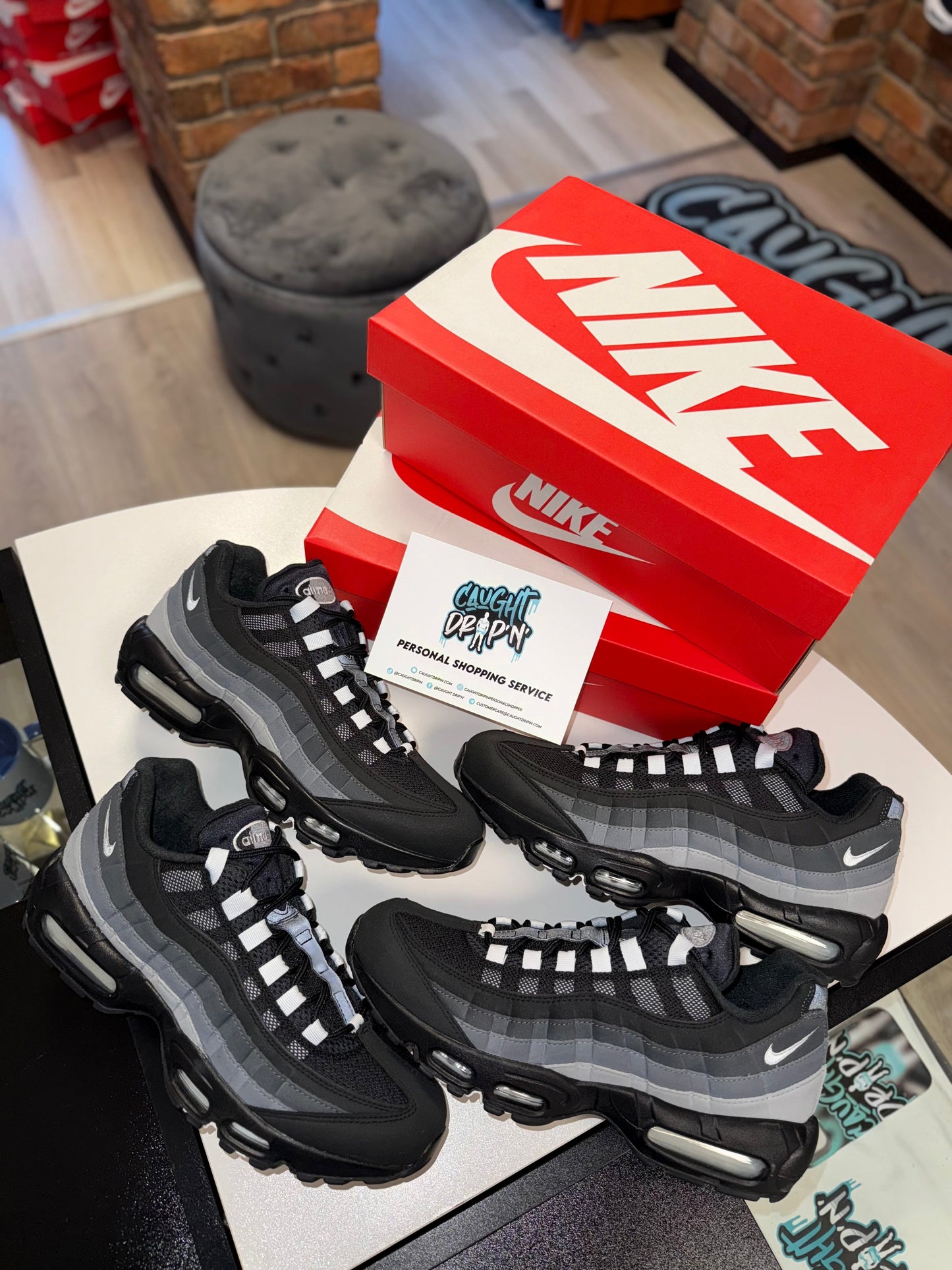 Nike Air Max 95’s Reverse Black, Grey Gradient 2025