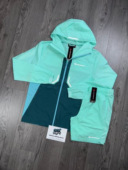 Monterrain Chase Windrunner Set Mint Green | Teal