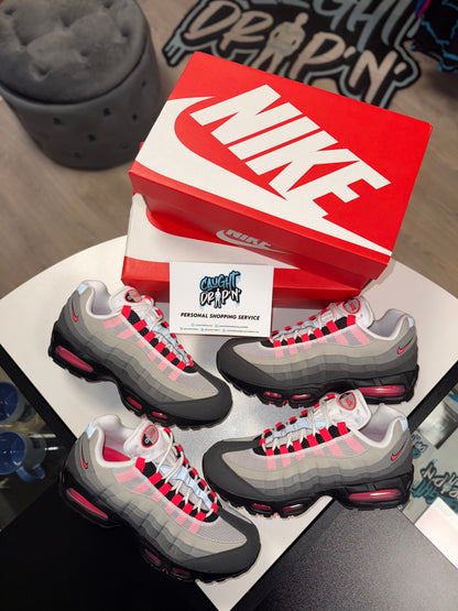 Nike Air Max 95’s OG Solar Red 2025 Big Bubble