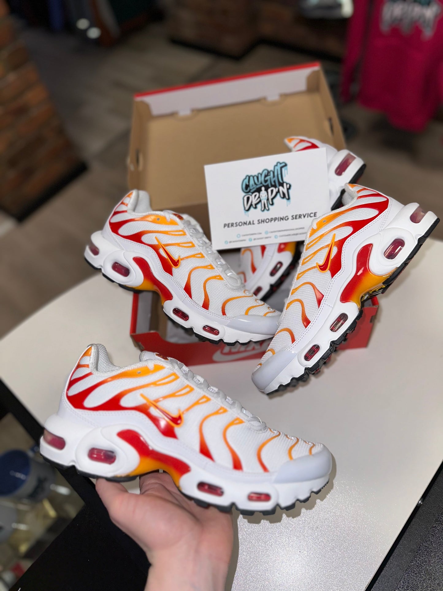 Nike Air Max Plus TN White Lava GS 2023