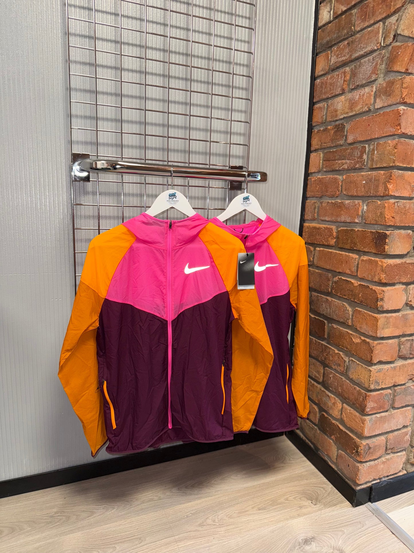 Nike Old Season UV Windrunner Jacket Hot Pink | Orange (2016 Exclusive)