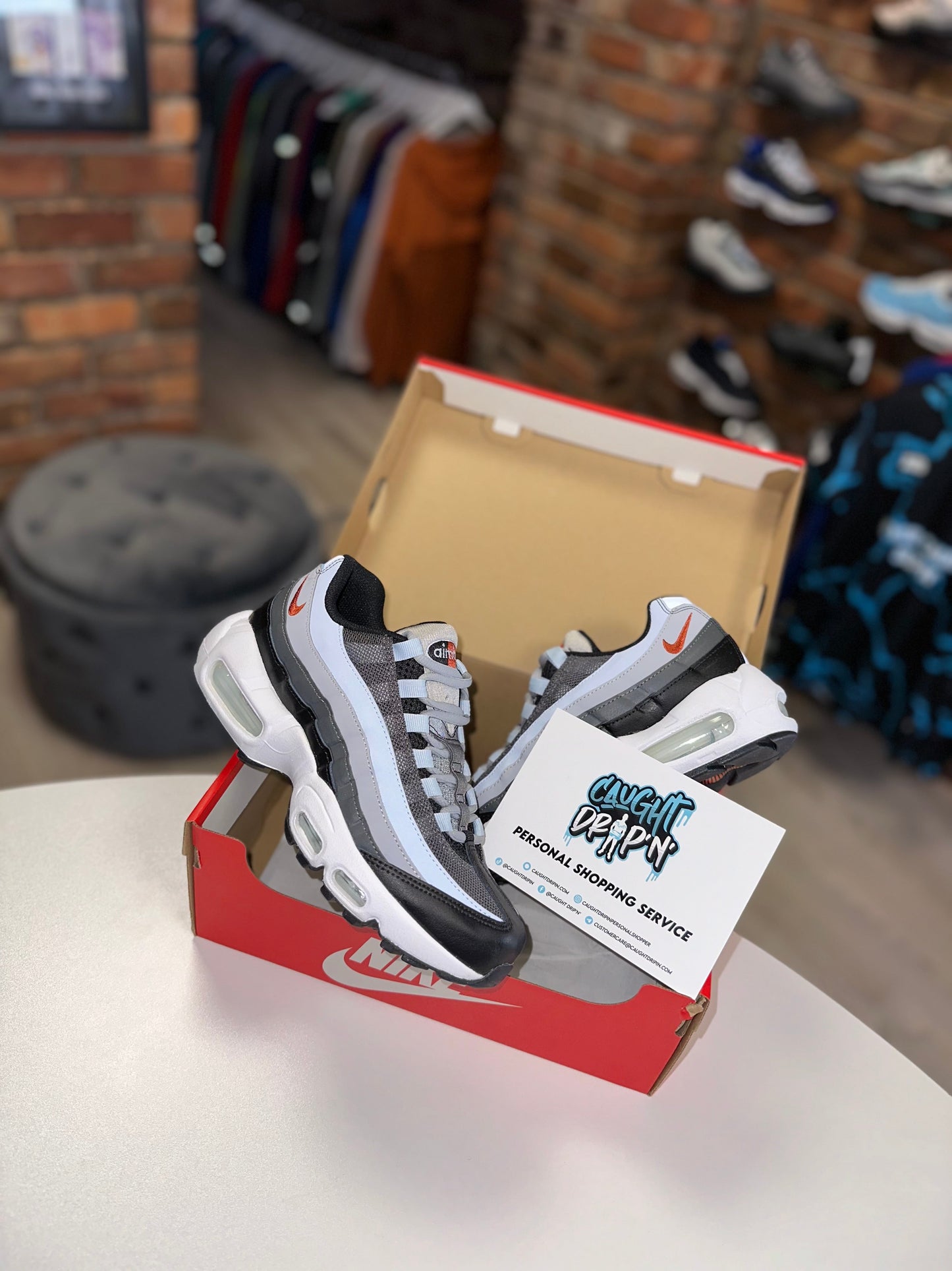 Nike Air Max 95’s Recraft Midnight Navy, Baby Blue GS