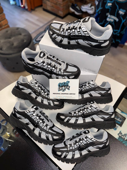 Nike P-6000 Black, Shadow Grey 2025 (Please Note. Custom Made. 4 Week Wait For Manufacture & Arrival)