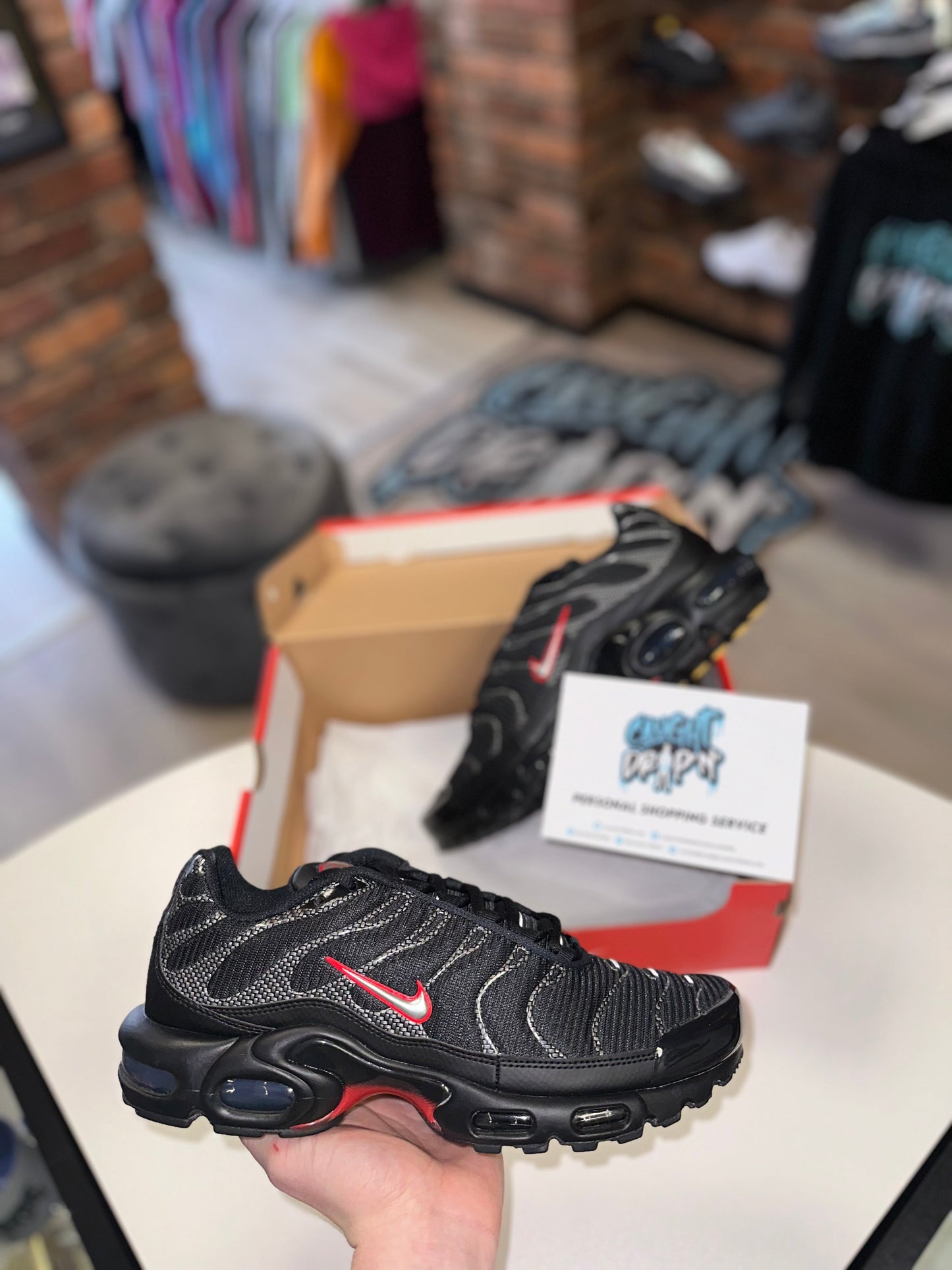 Nike Air Max Plus TN Black Carbon | Red 2024