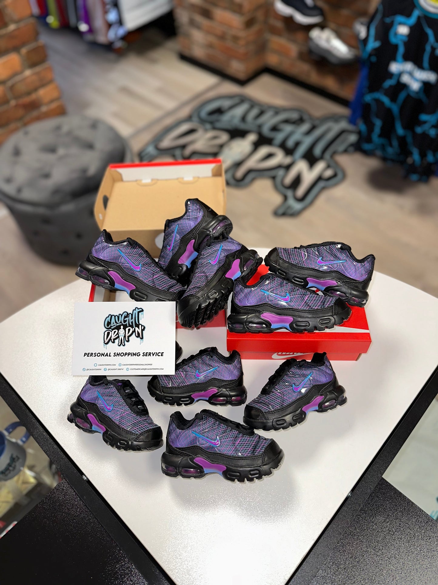 Nike Air Max Plus TN Toddler Black, Baltic Blue, Purple 2023