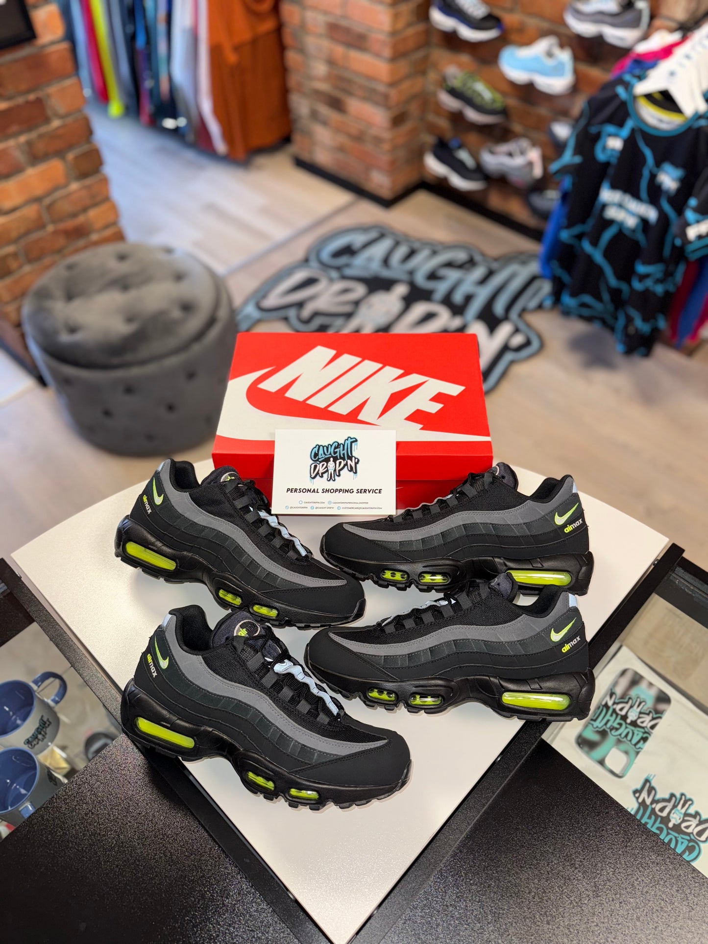 Nike Air Max 95’s Logo Pack Black | Volt 2020