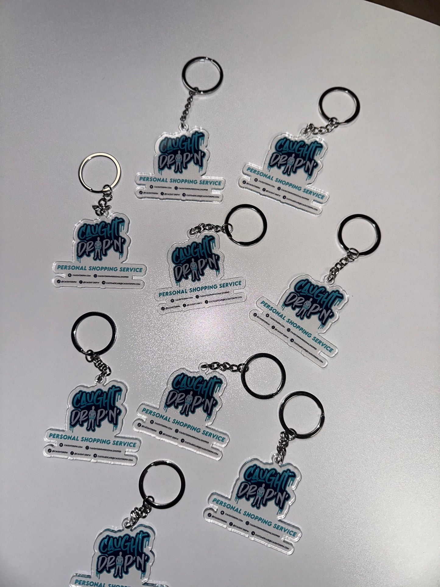 Caught Drip’N’ Key Ring