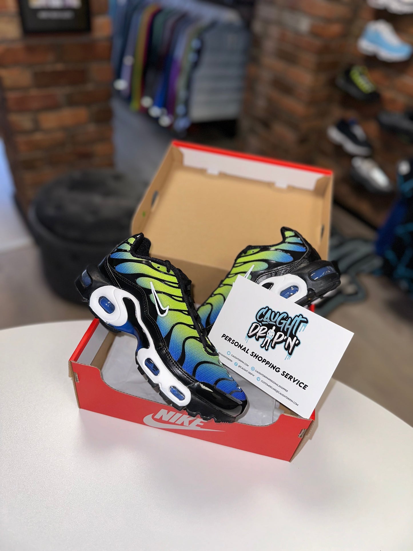 Nike Air Max Plus TN Racer Blue | Green GS 2023