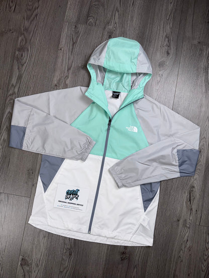 The Northface Performance Windrunner Jacket Grey | Mint
