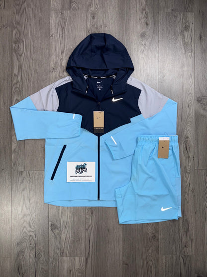 Nike Windrunner Aquarius Blue | Navy Set