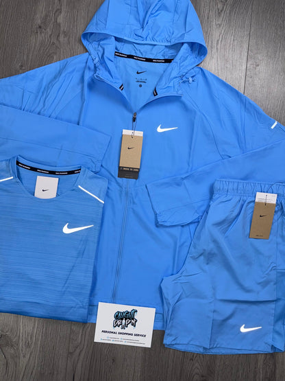 Nike 3 Piece Repel Windrunner University Blue Set