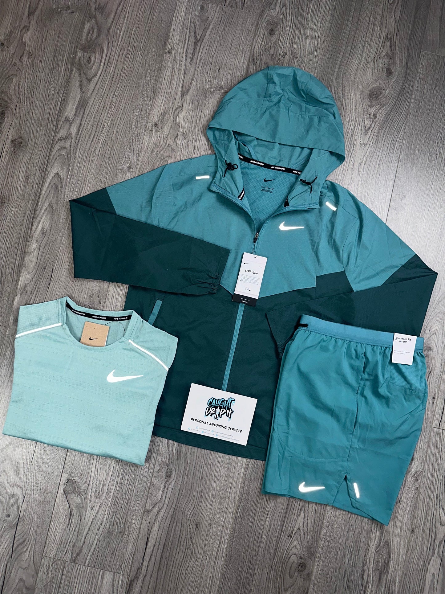 Nike 3 Piece Windrunner Mineral Teal Set | Old Season