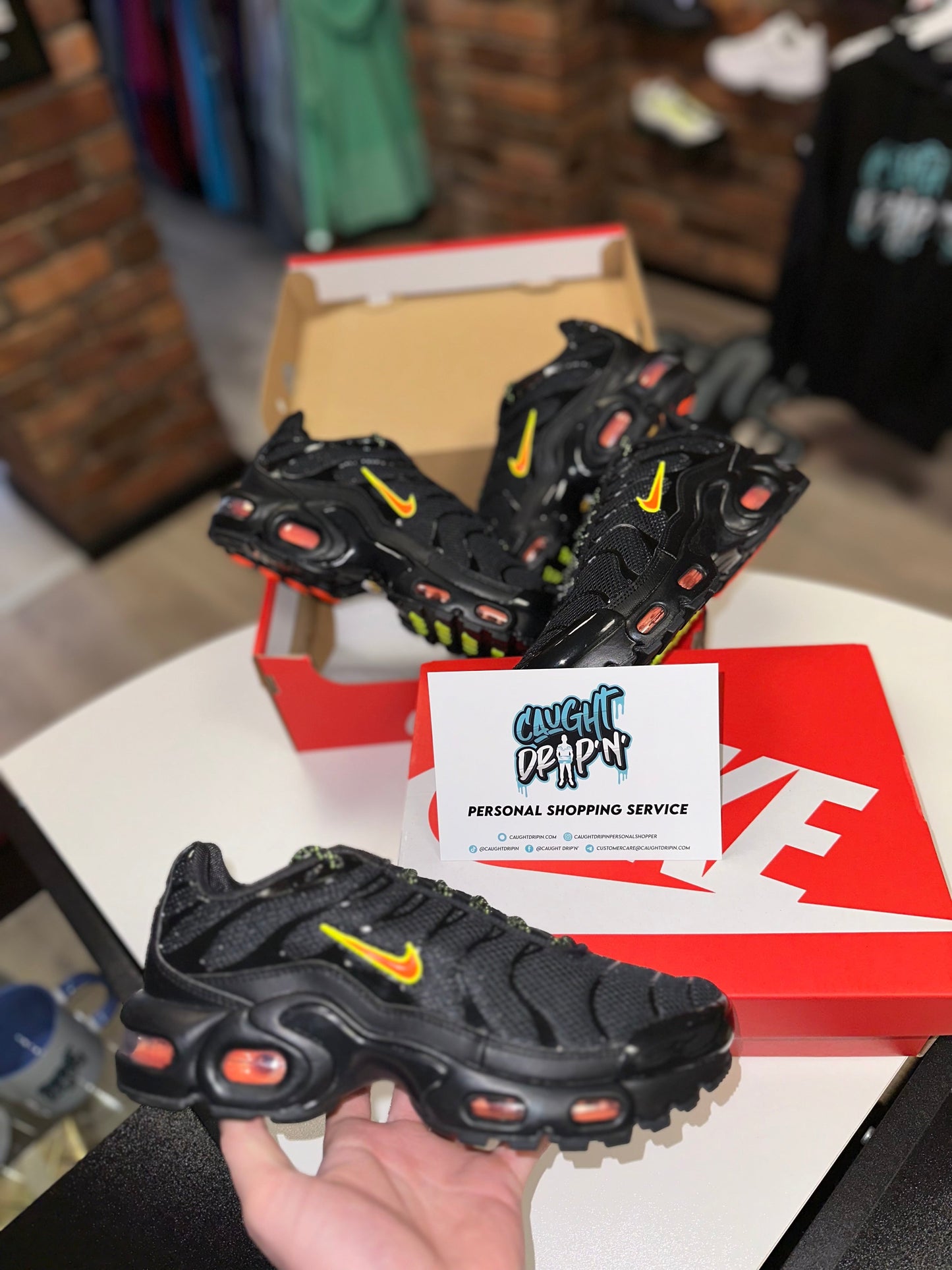 Nike Air Max Plus TN Black | Volt GS 2023