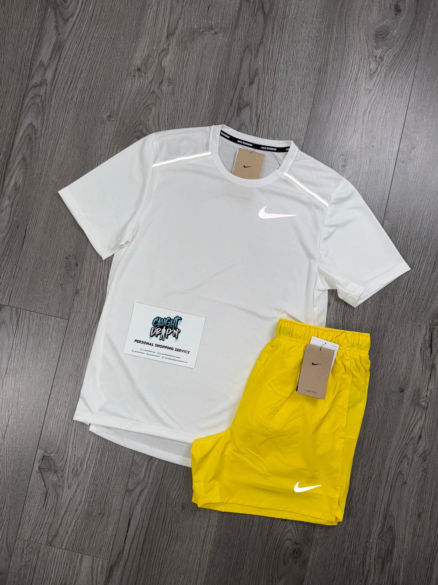 Nike OG White Miler | Lightening Yellow Set