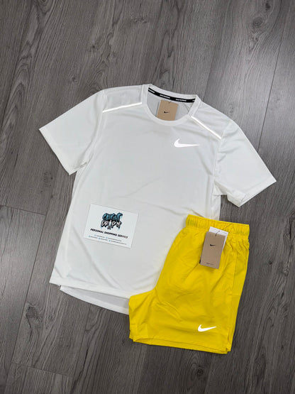 Nike OG White Miler | Lightening Yellow Set