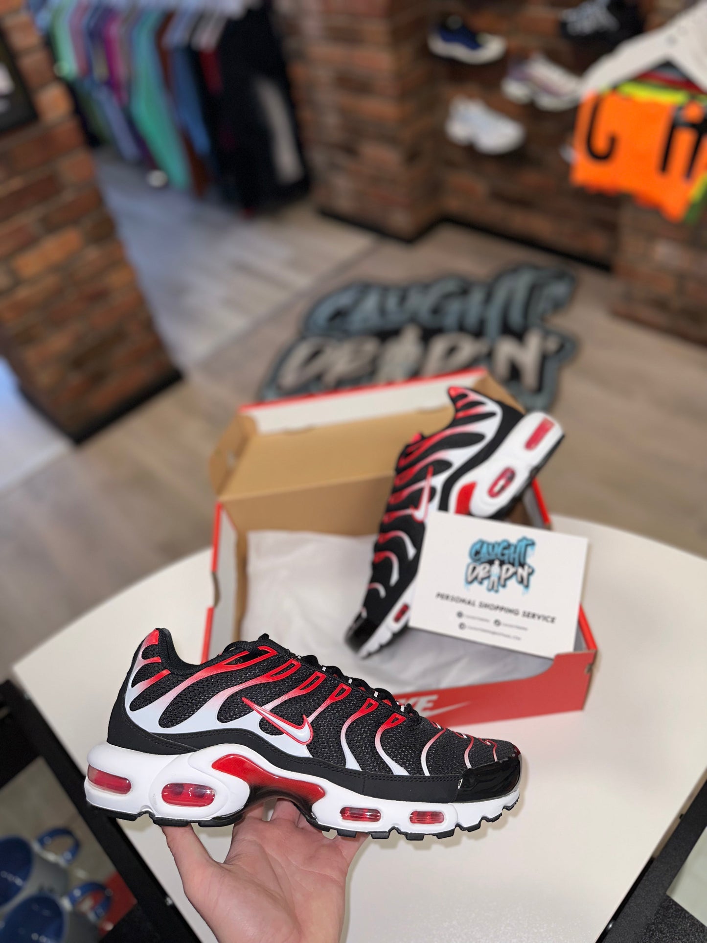 Nike Air Max Plus TN Black | University Red 2023