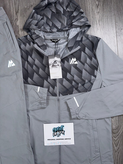 Montirex Old Season Charge Windrunner Tracksuit Two Tone Grey