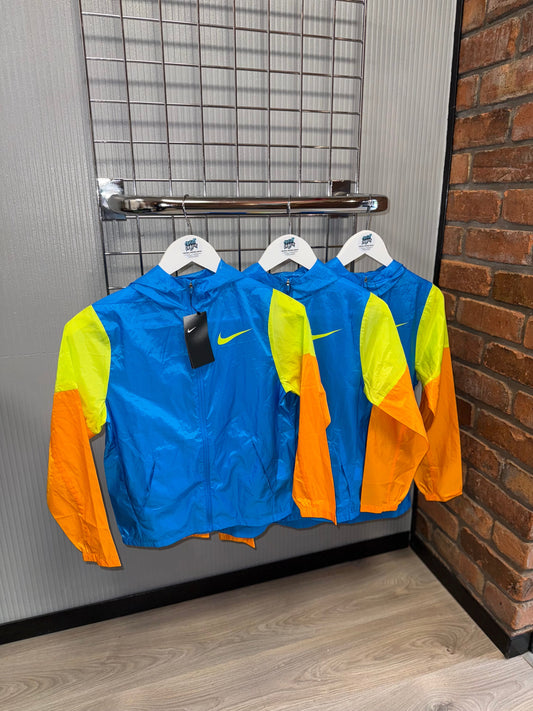 Nike JUNIOR Old Season Windrunner Jacket Royal Blue | Orange (2016 Exclusive)
