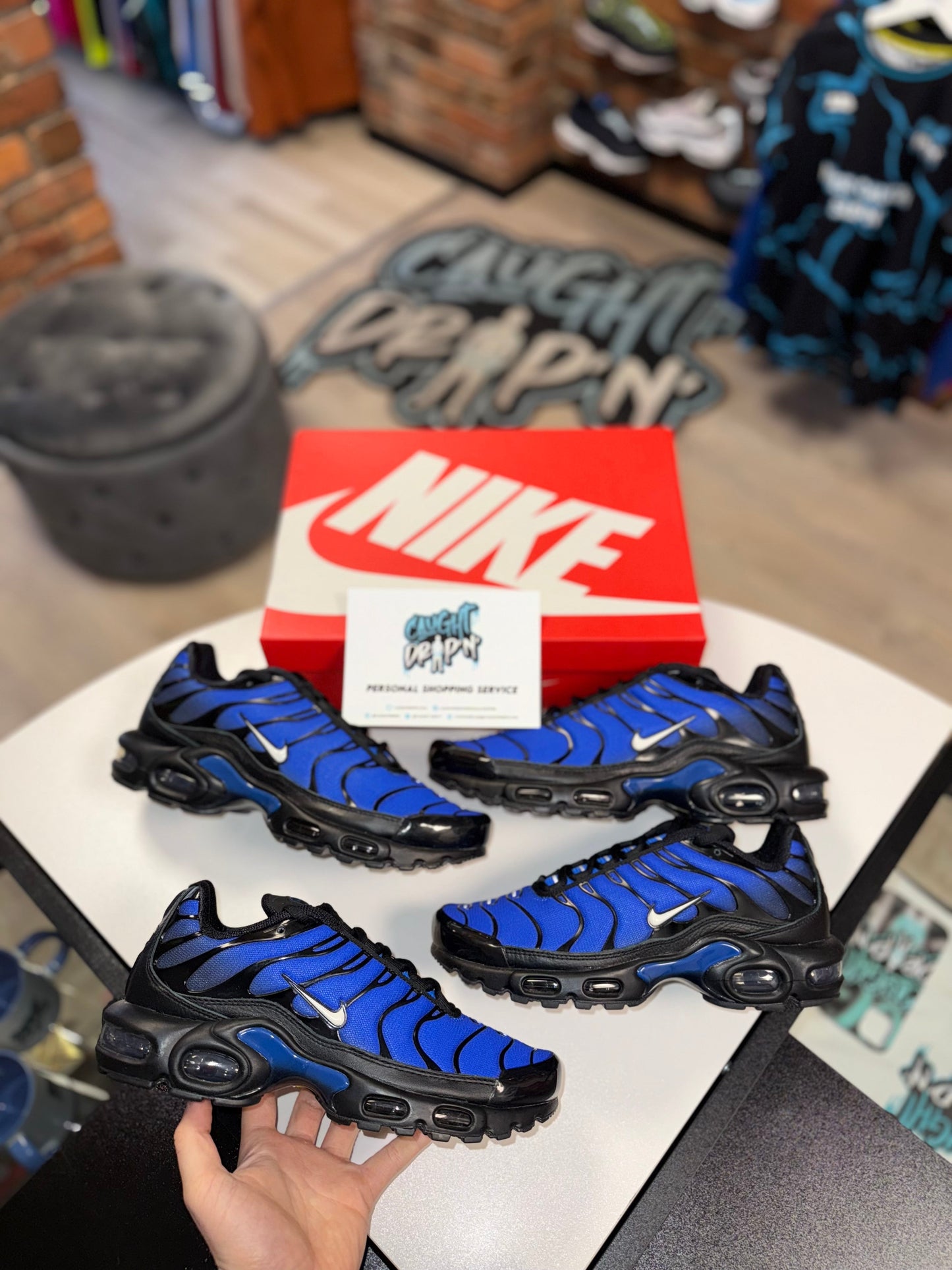 Nike Air Max Plus TN Black | Racer Blue 2024
