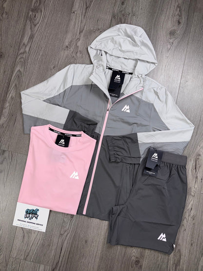 Montirex 3 Piece Breeze Windrunner Iron Grey, Pink Foam Set