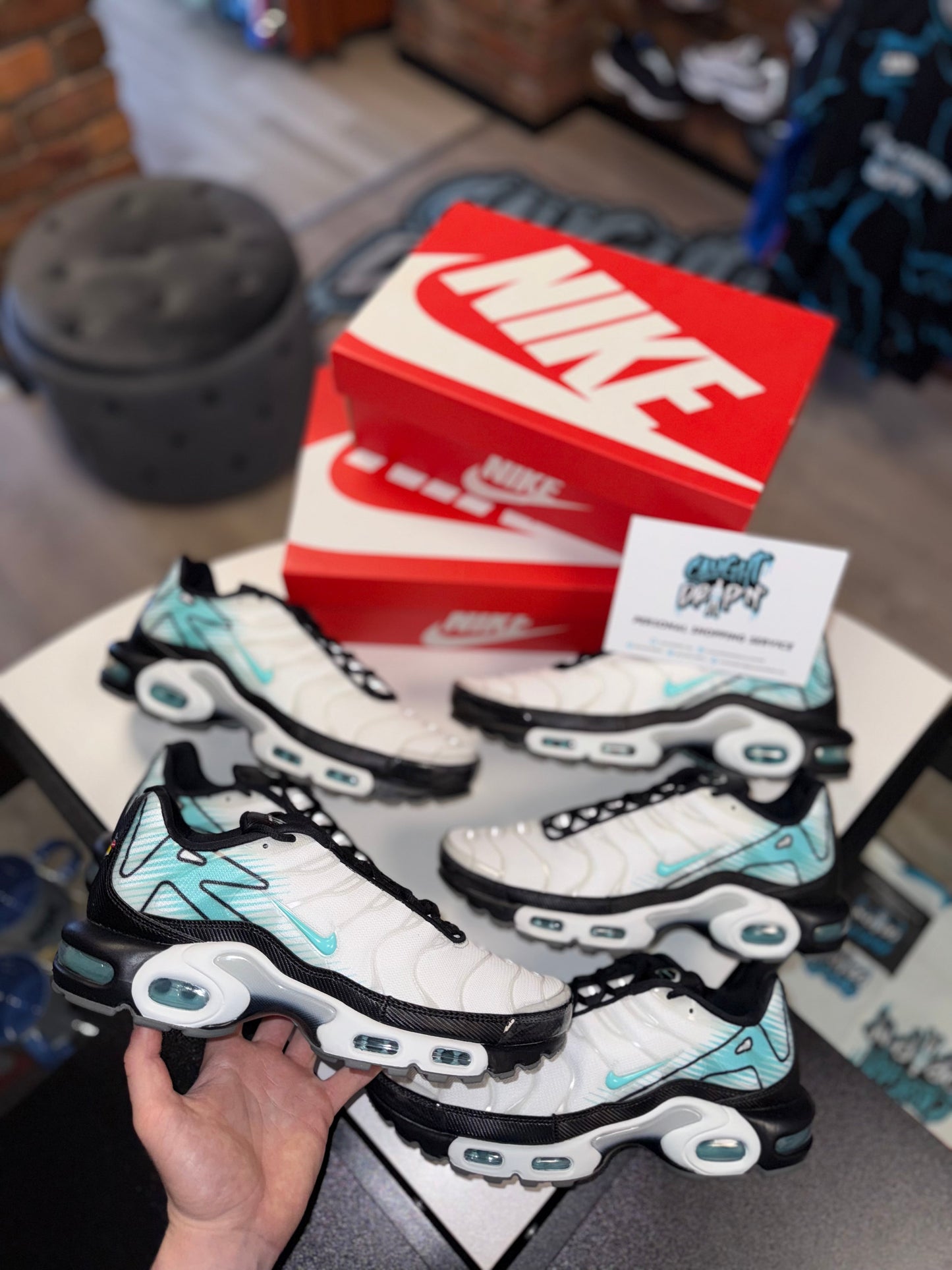 Nike Air Max Plus TN Mercurial White | Turquoise 2024
