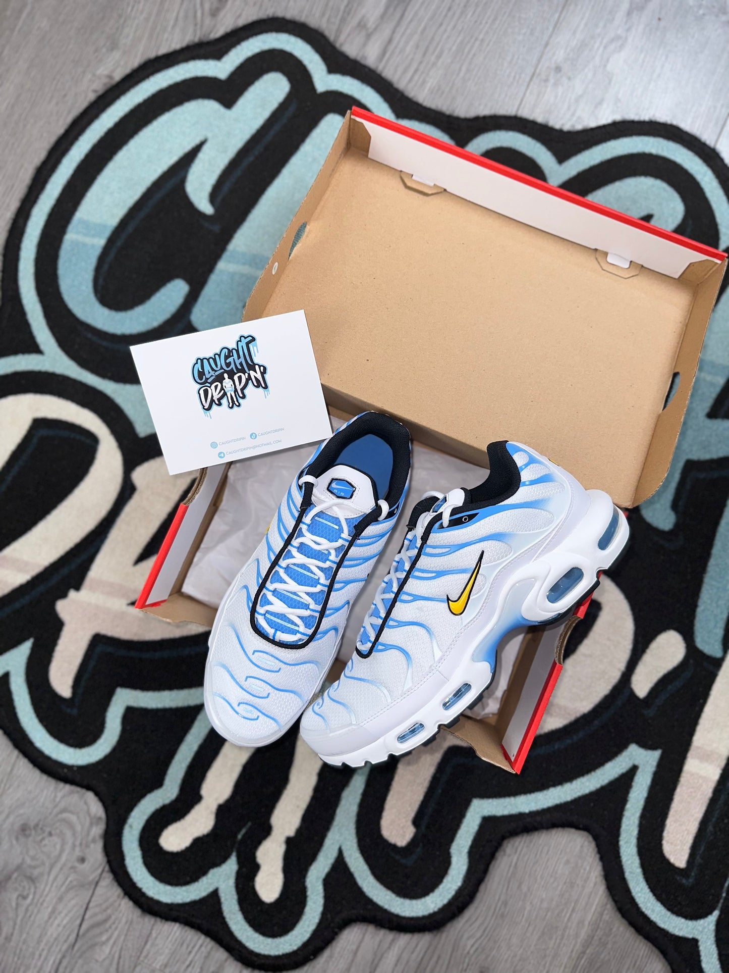 Nike Air Max Plus TN White | University Blue 2023