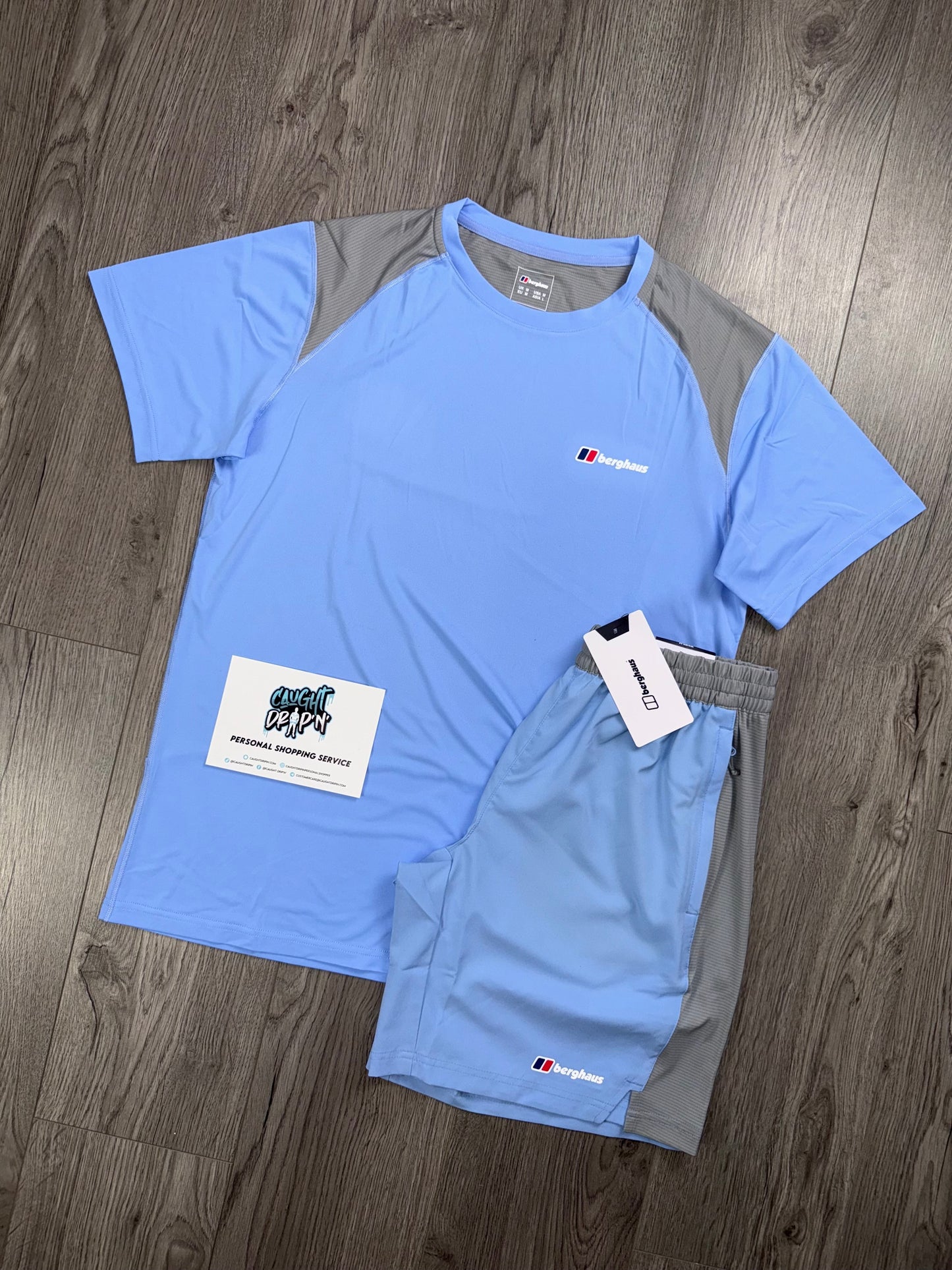 Berghaus 3.0 Tech Set Baby Blue | Iron Grey