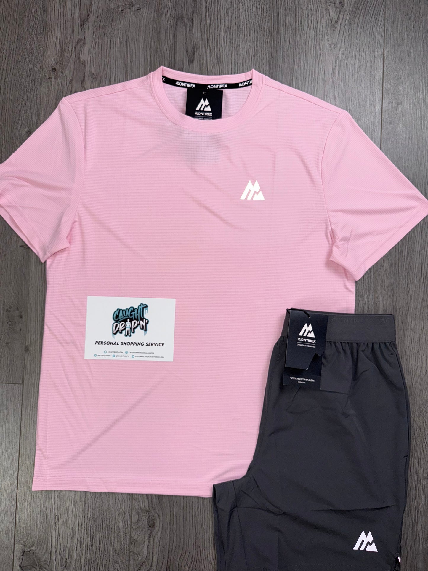 Montirex Charge Cement Grey, Pink Foam Set