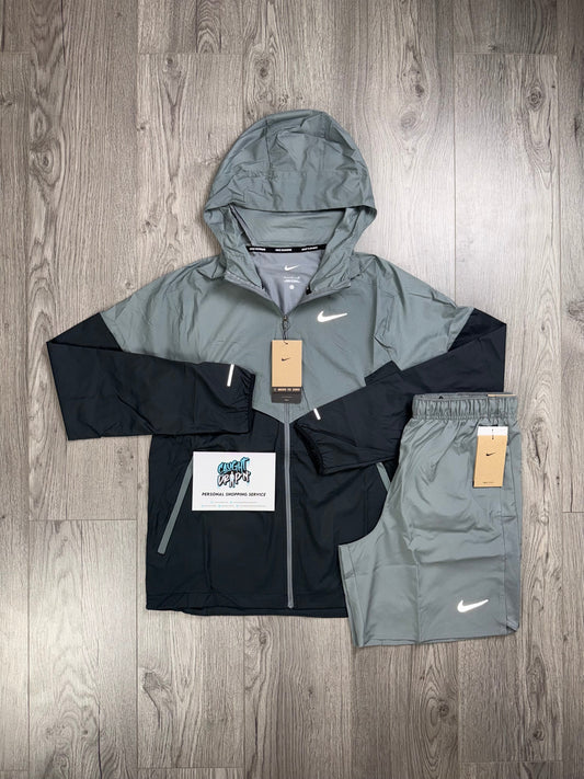 Nike Windrunner Smoke Grey | Black Set