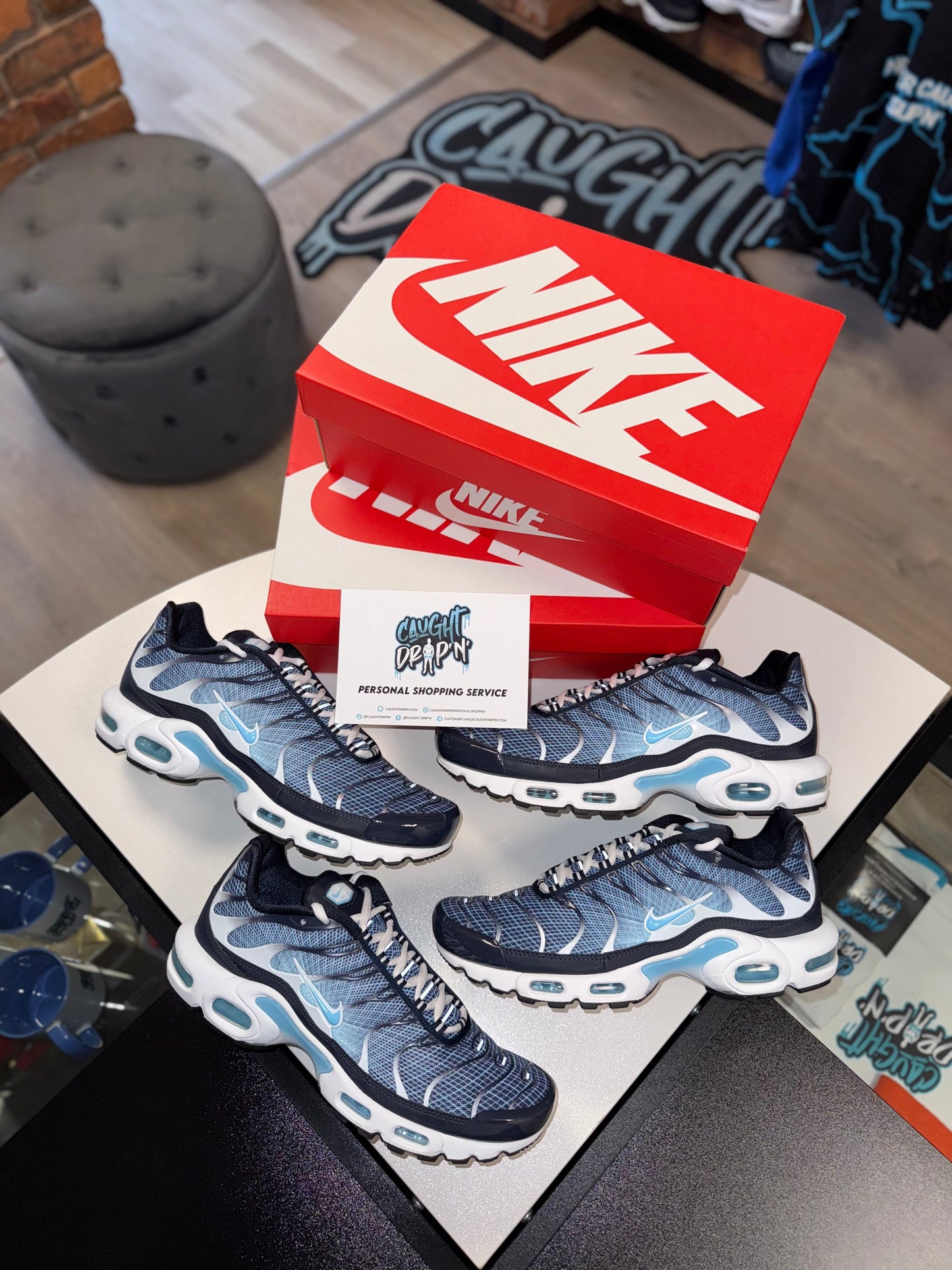 Nike Air Max Plus TN Obsidian | Blue Chill Spirograph 2025