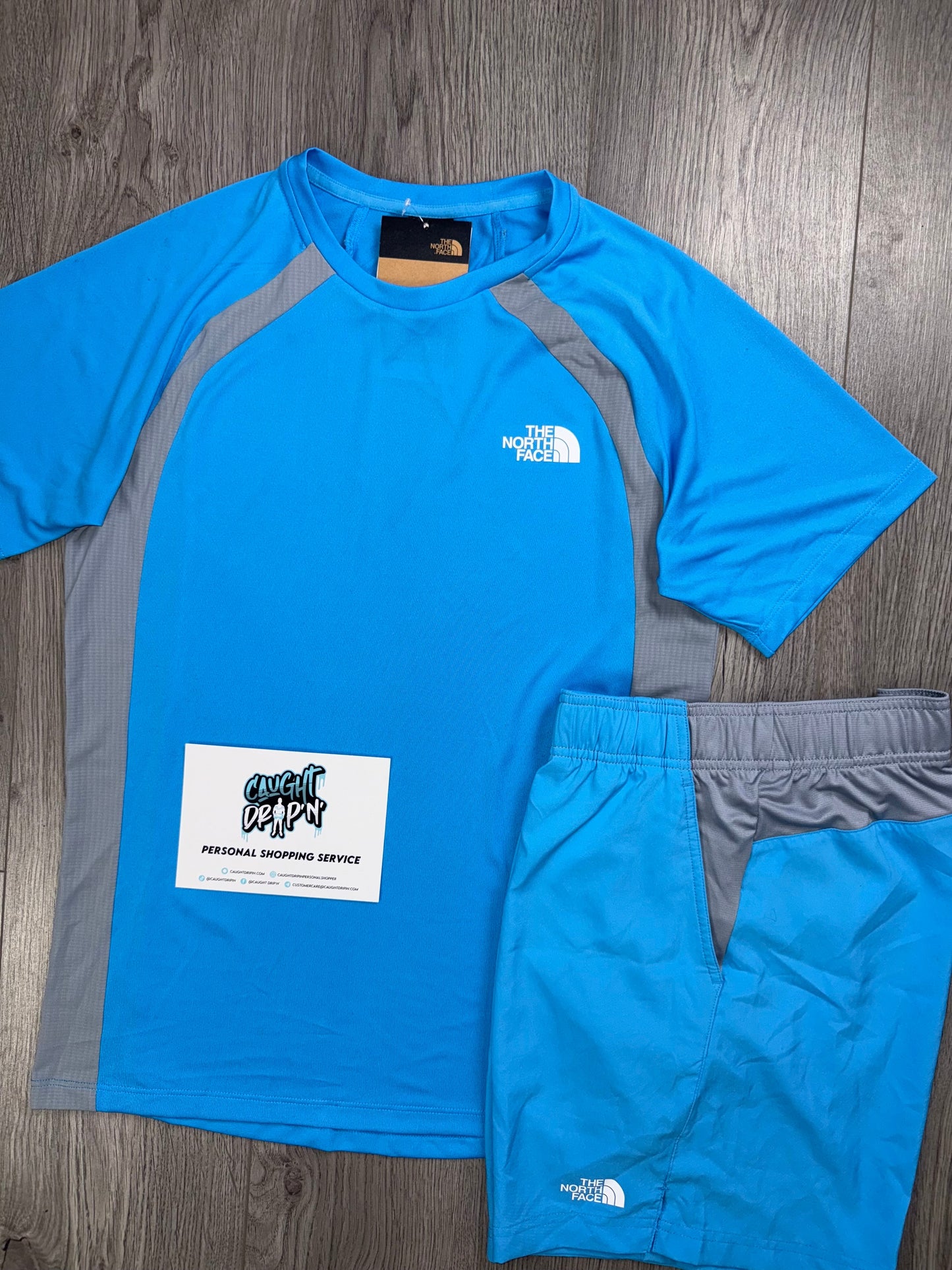 The Northface Performance Set Blue | Grey