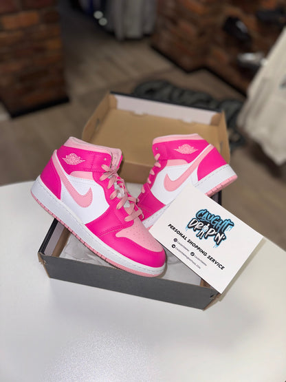 Jordan 1 Mid Fierce Pink 2023