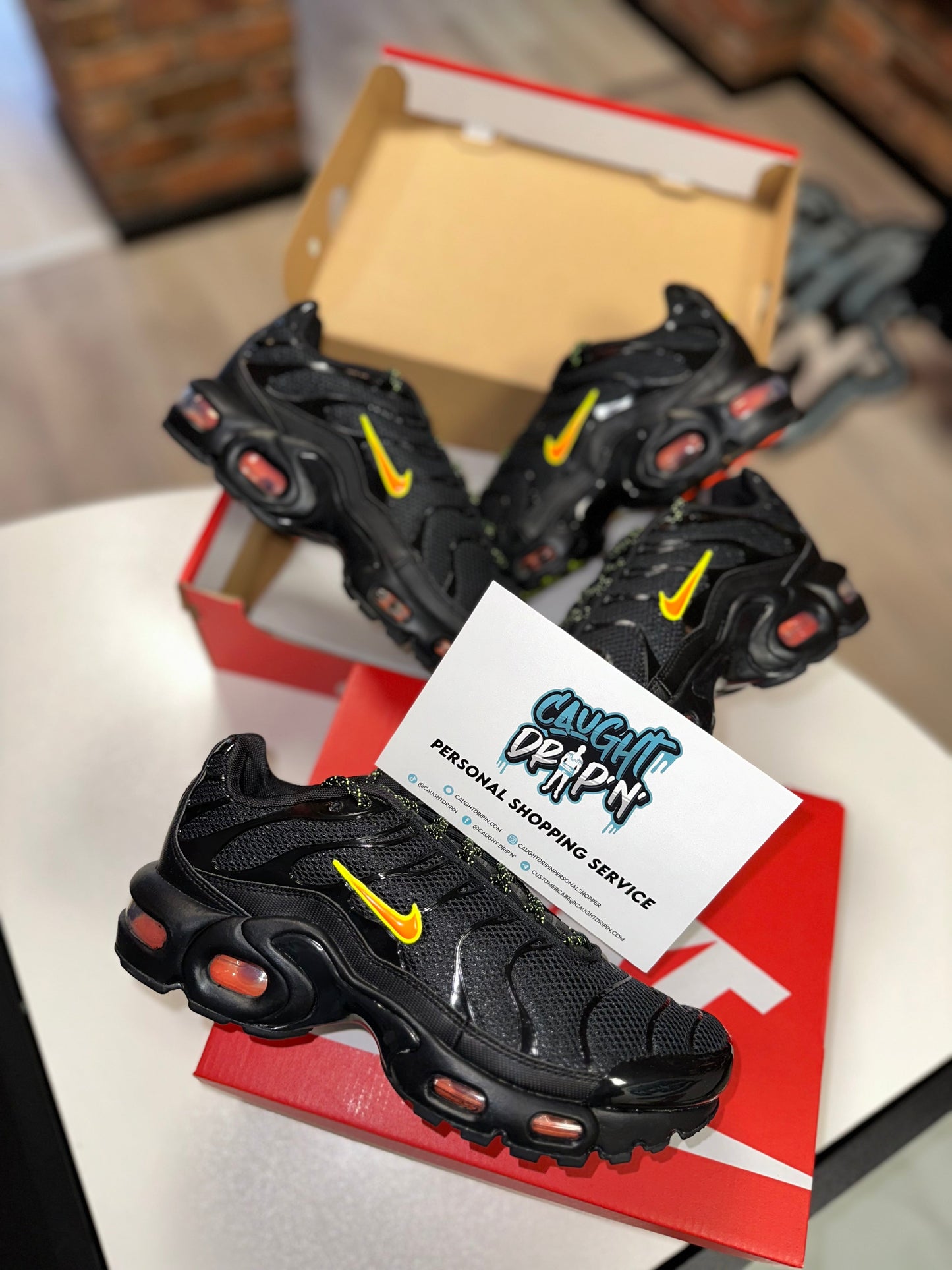 Nike Air Max Plus TN Black | Volt GS 2023