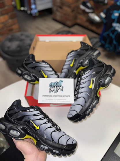 Nike Air Max Plus TN Black Smoke | Opti Yellow 2024