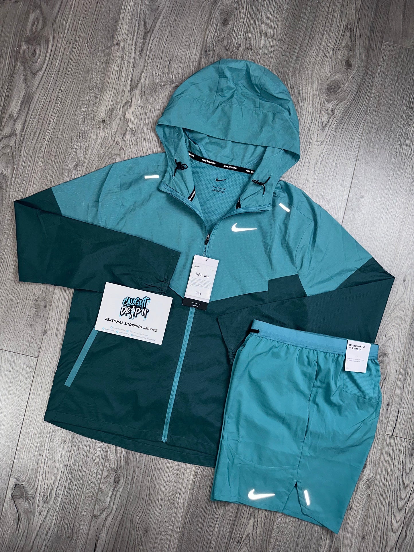 Nike Windrunner Teal Old Season Set