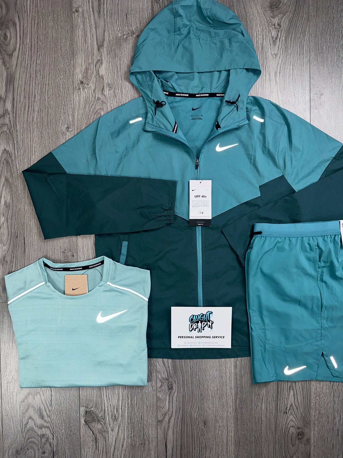 Nike 3 Piece Windrunner Mineral Teal Set | Old Season