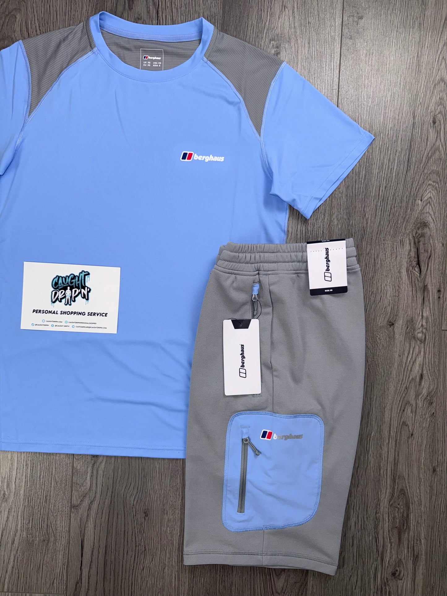 Berghaus 3.0 Tech Set Baby Blue | Light Grey