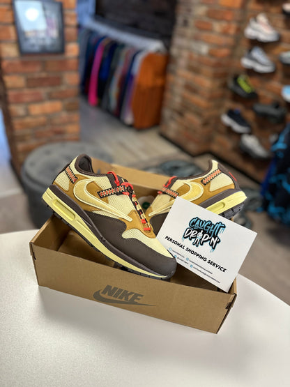 Travis Scott Air Max 1 Baroque Brown 2022