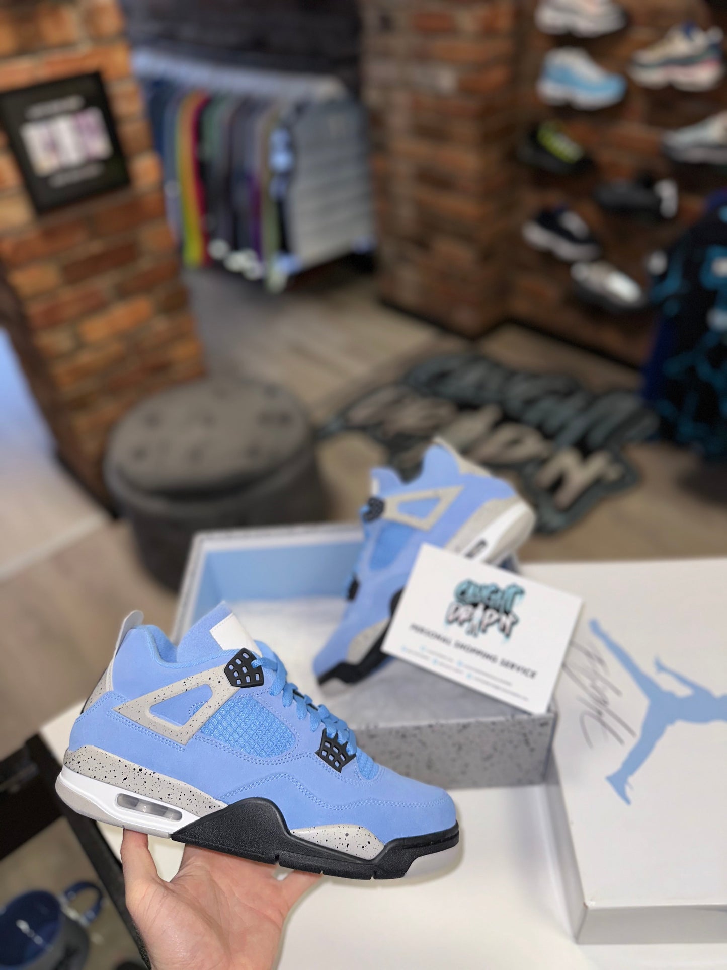 Jordan 4 University Blue 2021