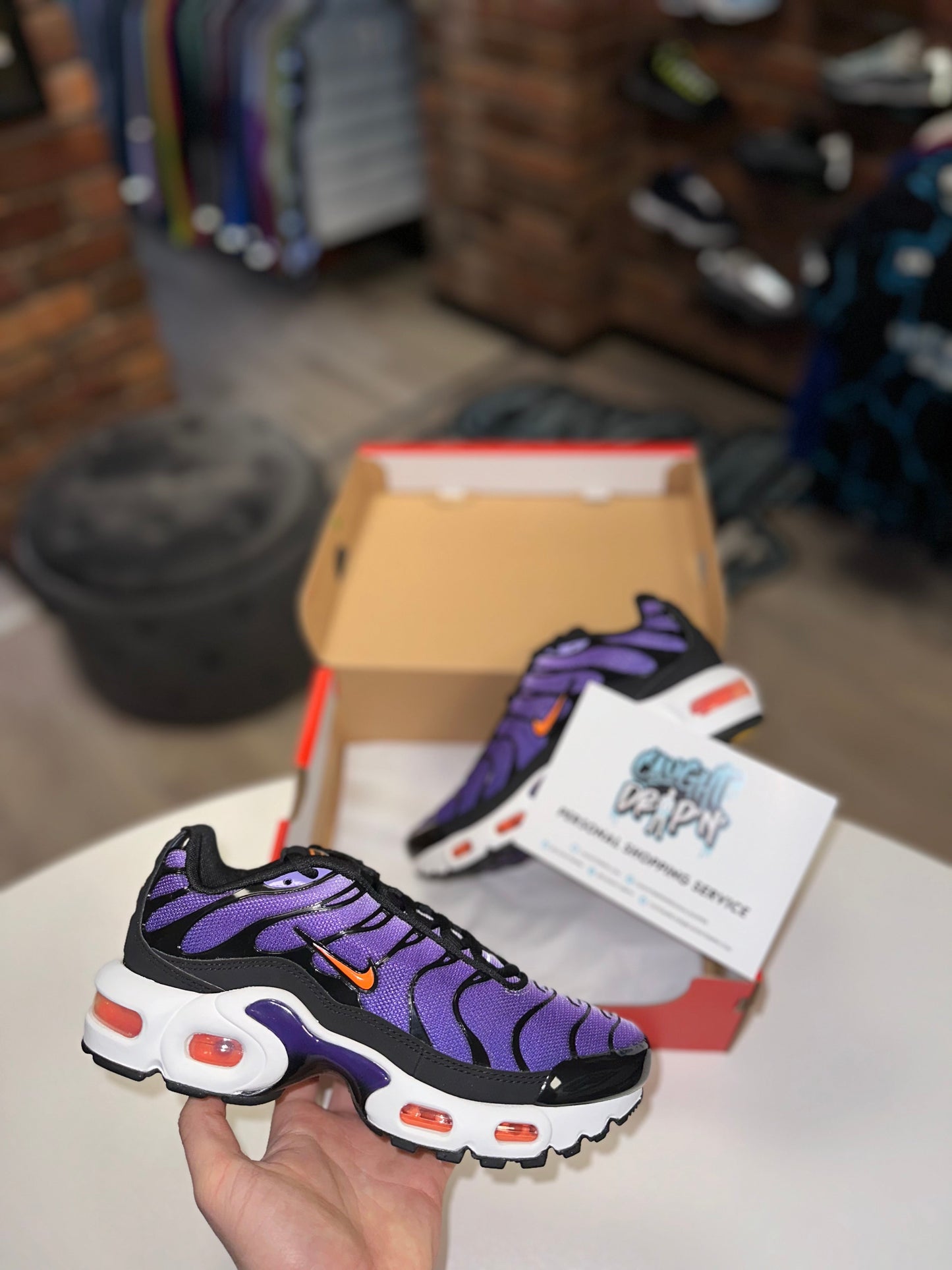 Nike Air Max Plus TN Purple Voltage GS 2024