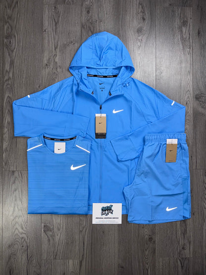 Nike 3 Piece Repel Windrunner University Blue Set