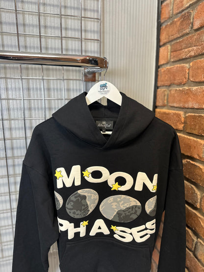 Broken Planet Moon Phases Hoodie Black | Grey