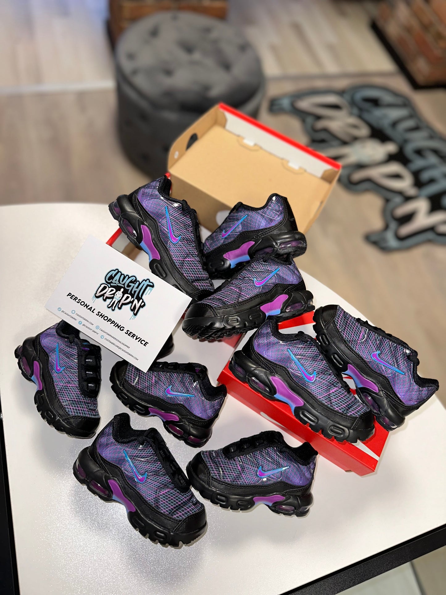 Nike Air Max Plus TN Toddler Black, Baltic Blue, Purple 2023