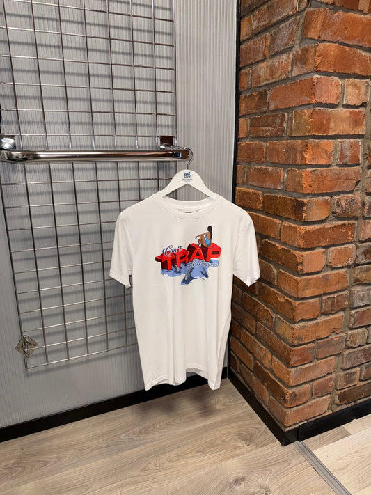 Trapstar “Cant Trap A Trapper” Tee White