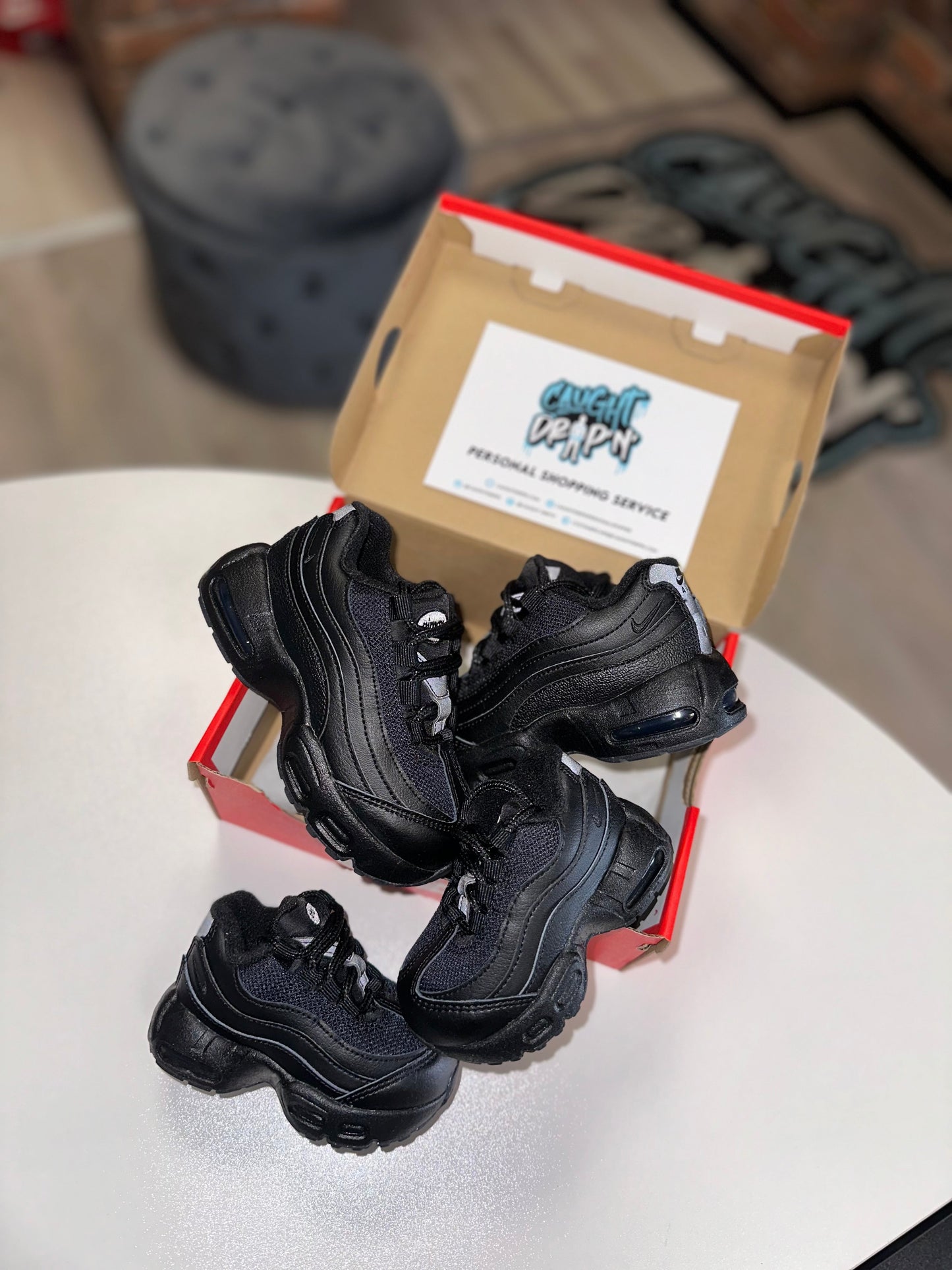 Nike Air Max 95’s Toddler Triple Black