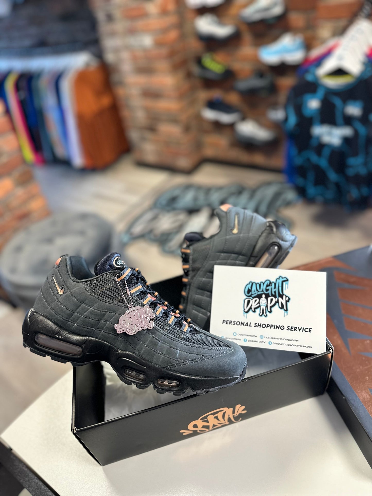 Nike Air Max 95’s X Syna World | Anthracite, Rose Gold 2024