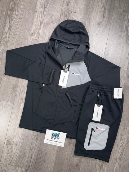 Berghaus Full Zip Black, Light Grey Set